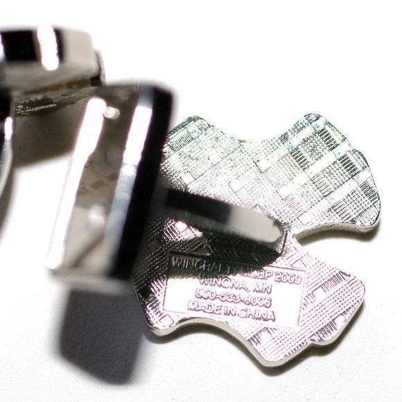 Rare .925 Sterling MLB Yankees Cuff Links + Enamel - Picture 9 of 9